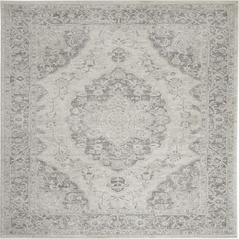 Nourison Tranquil Vintage Persian Center Medallion Area Rug