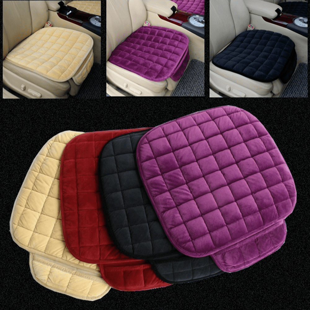 MINM Car Seat Cover Winter Warm Seat Cushion Anti-slip Universal Front Chair Seat Breathable Pad For Vehicle Auto Car Seat Protector