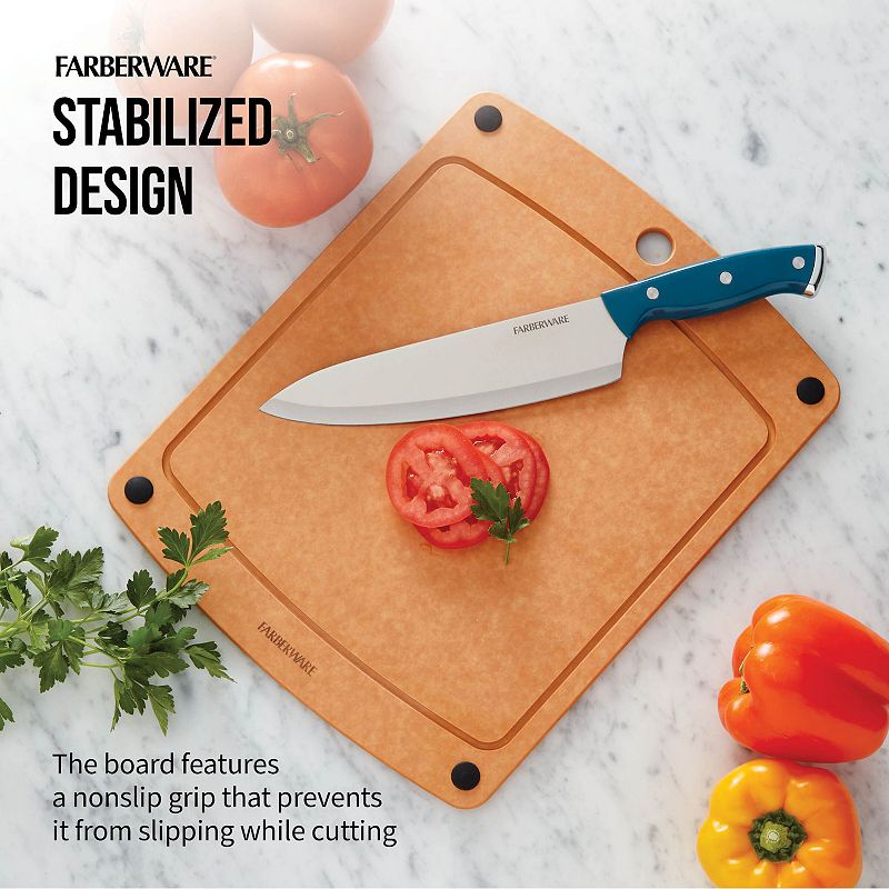 Farberware 11 x 14 Wood Cutting Board