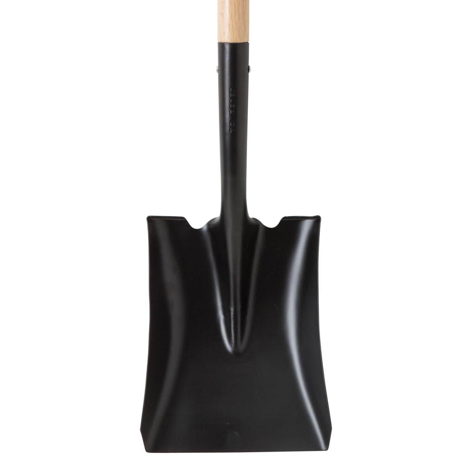 Home Plus+ 38.5 in. Steel Square Transfer Shovel Wood Handle