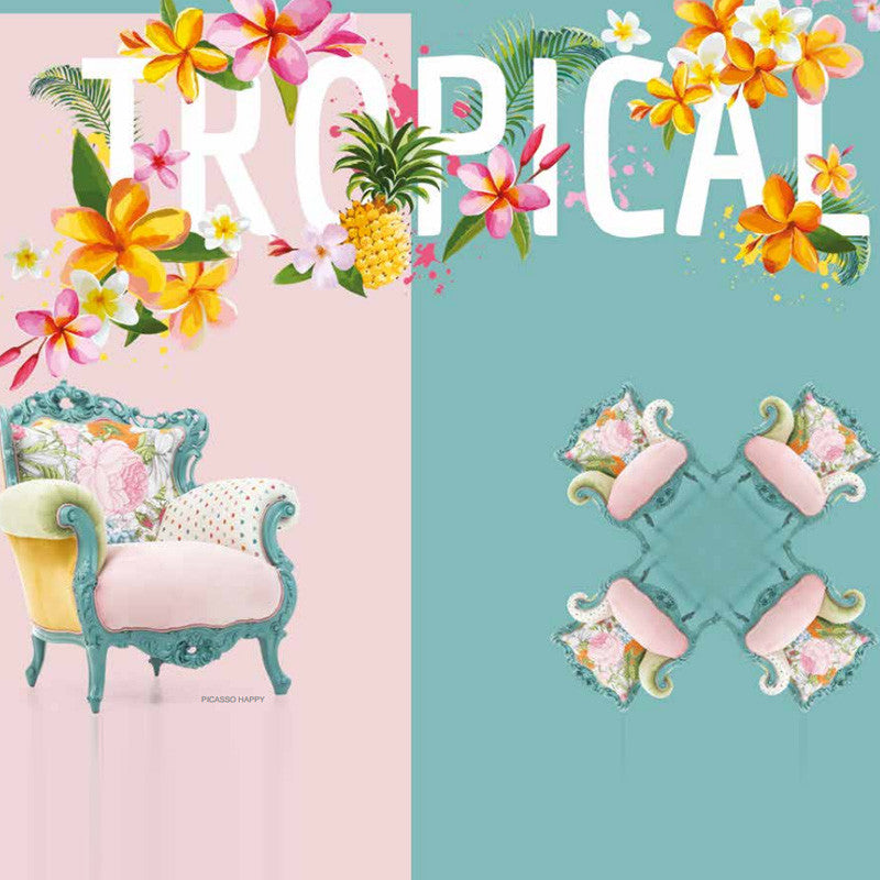 Tropical  Colorium  Armchair Happy003