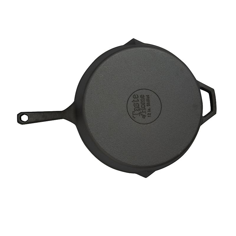 Taste of Home 12-in. Pre-Seasoned Cast-Iron Skillet