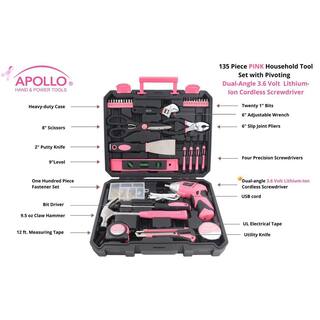 Apollo Household Tool Set (135-Piece) DT0774P