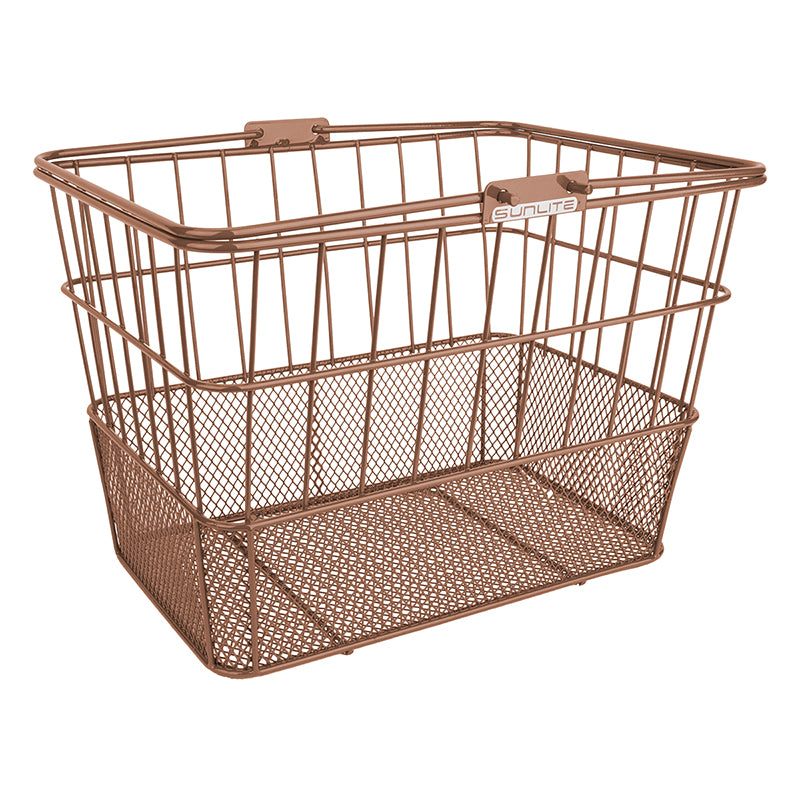 SUNLITE Basket Sunlt Ft Wire/Mesh L/O Std Brn W/Bracket