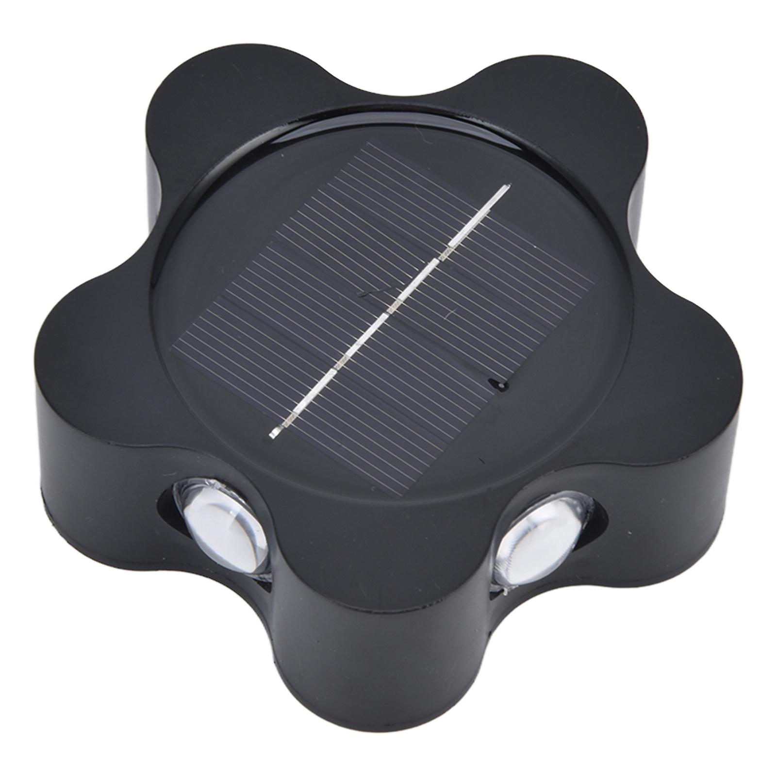 Solar Wall Light IP65 ABS Outdoor Decorative Wall Lamp for Everyday Lighting Backyard