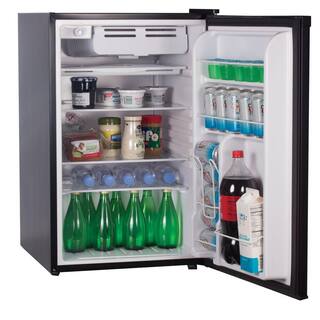 Commercial Cool 4.5 cu. ft. Mini Fridge in Black with Freezer CCR45B