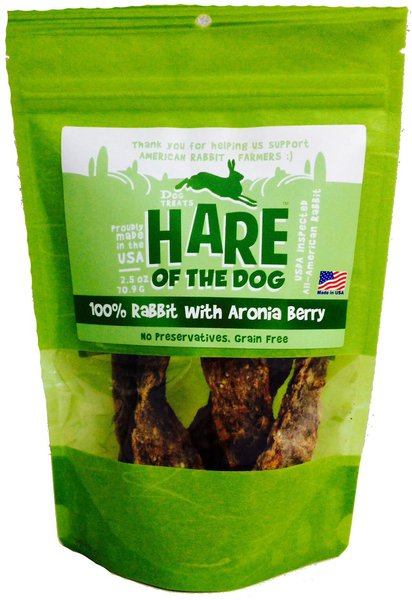 Hare of the Dog 100% Rabbit with Aronia Berry Dog Treats