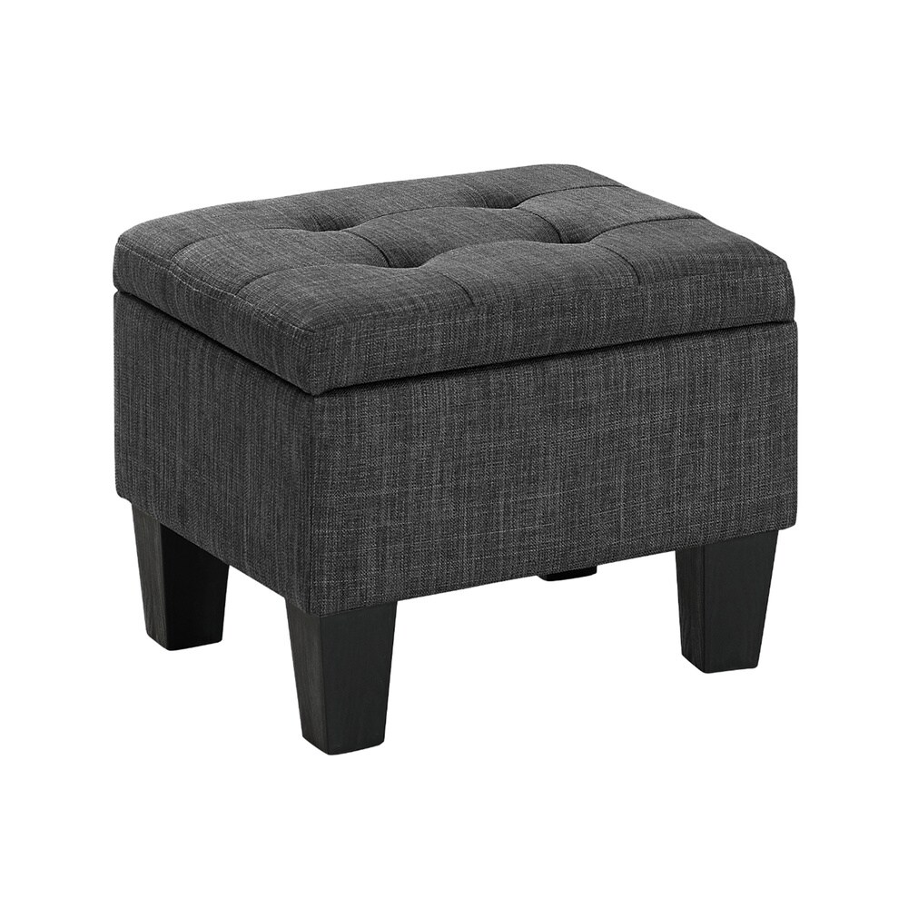 Porch   Den Harrison 3pk Storage Ottoman in Charcoal