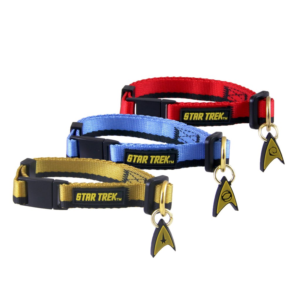 Pets Supply - Cat Collar - Star Trek - Uniform Red New STOP277