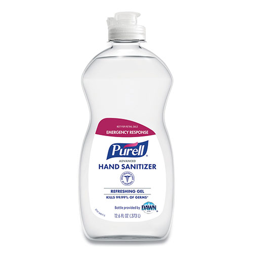 Gojo Purell Advanced Gel Hand Sanitizer | Clean Scent， 12.6 oz Squeeze Bottle， 12