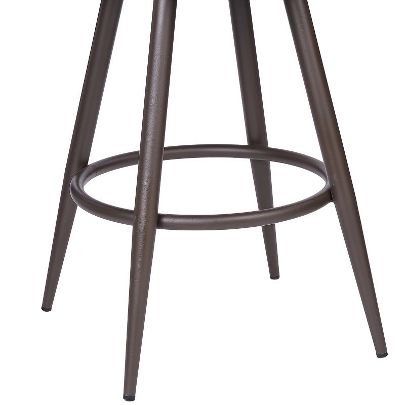 Armen Living Justin 30 Bar Height Barstool