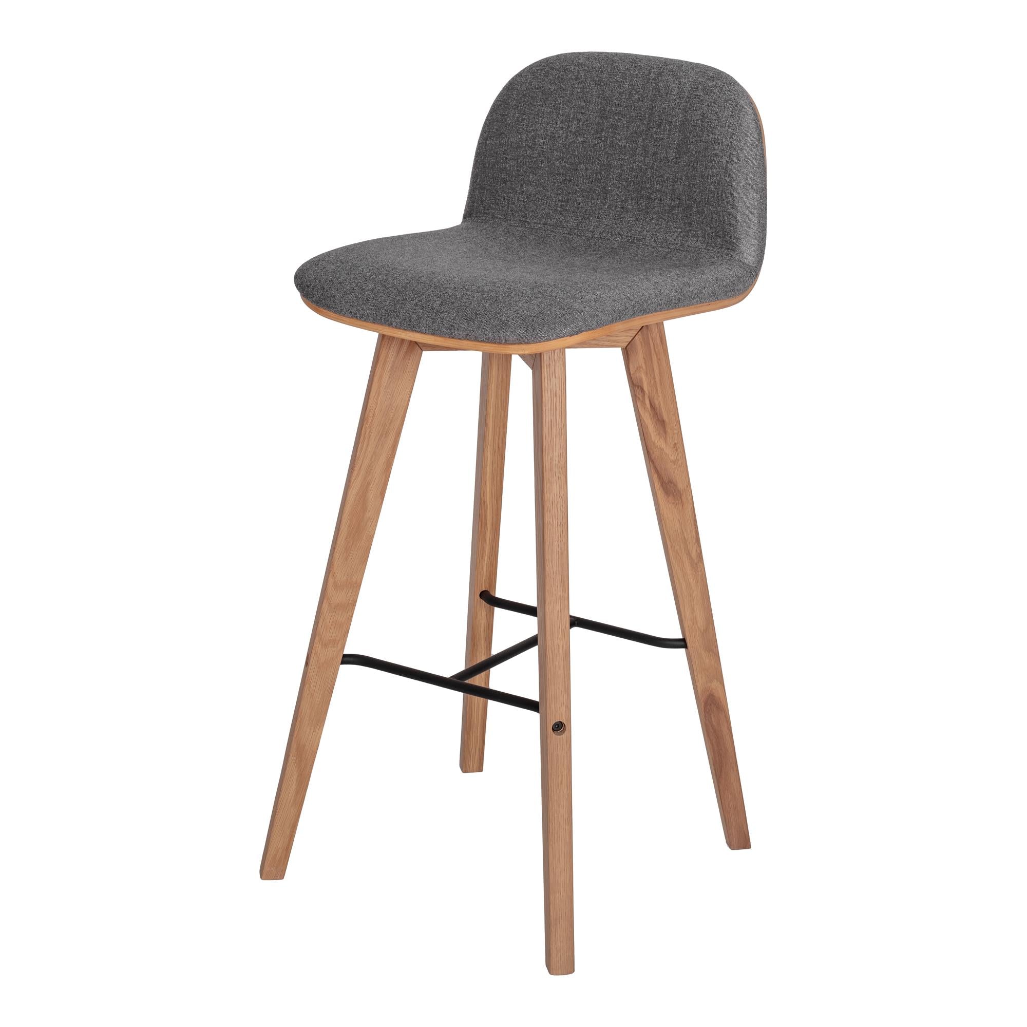 MOE'S Home， NAPOLI BARSTOOL GREY