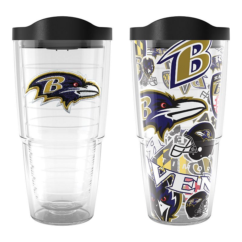 Tervis  Baltimore Ravens NFL 2 Pack Allover and Emblem