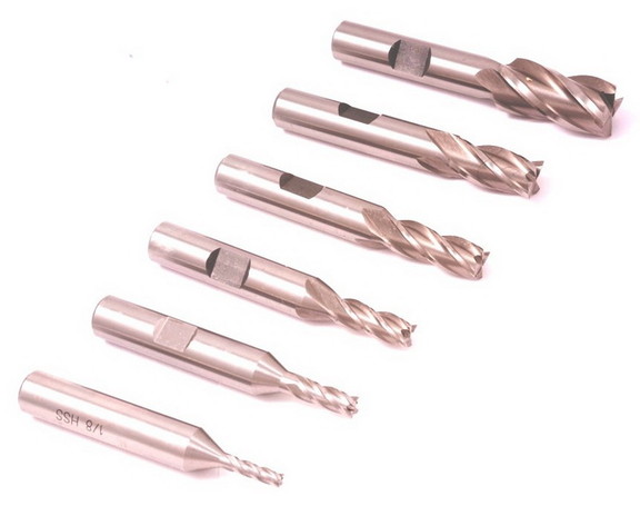 ABS Import Tools 6 PIECE 4 FLUTE HIGH SPEED STEEL ...