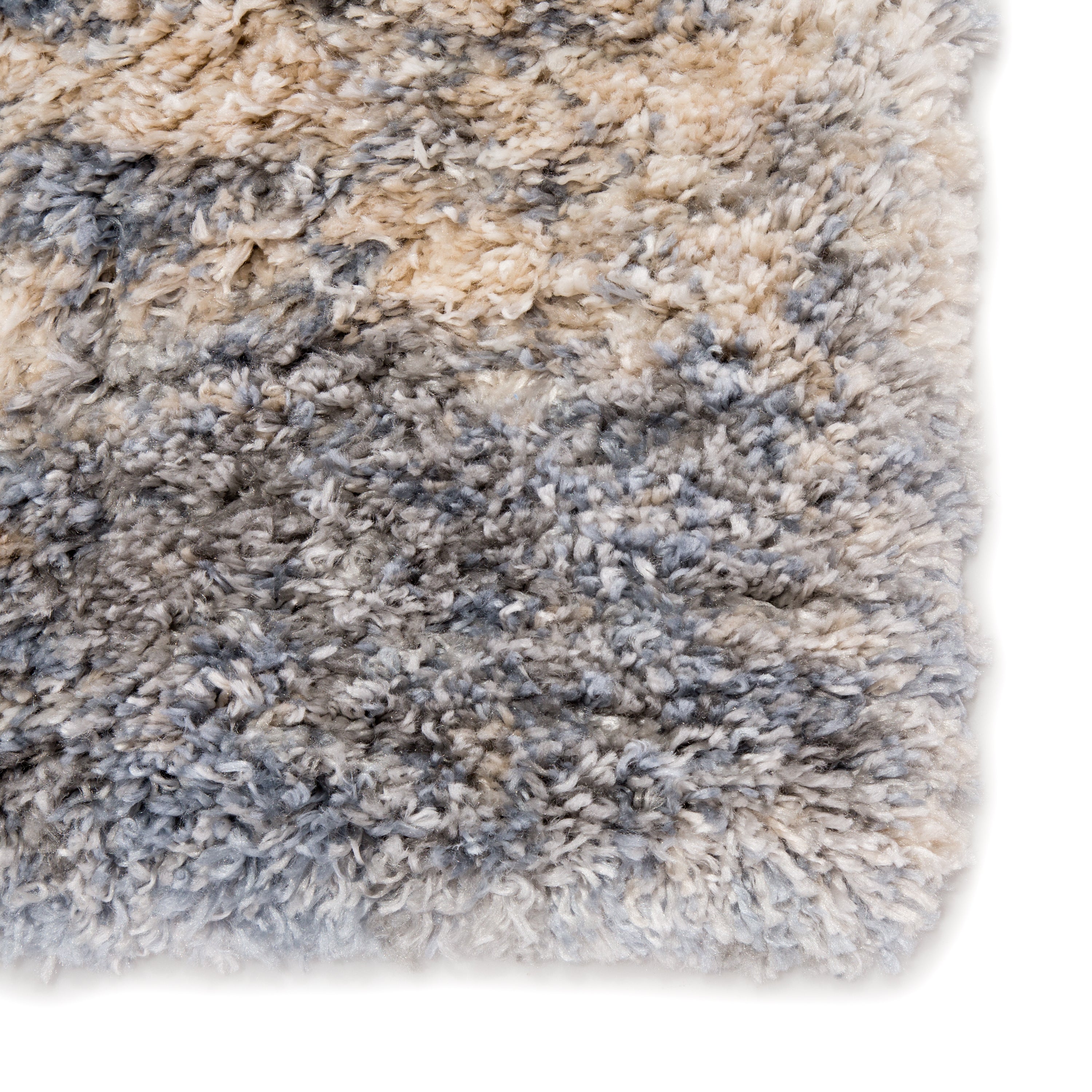 Cantata Abstract Gray & Blue Area Rug