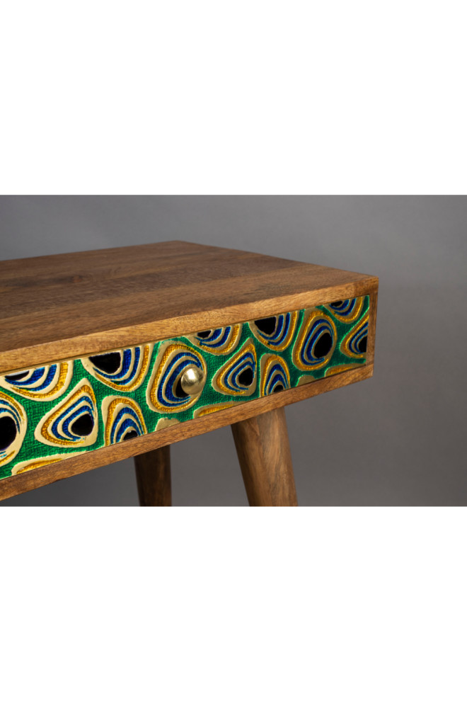 Mango Wood Console Table  Dutchbone Meena   Midcentury   Console Tables   by Oroa   Distinctive Furniture  Houzz