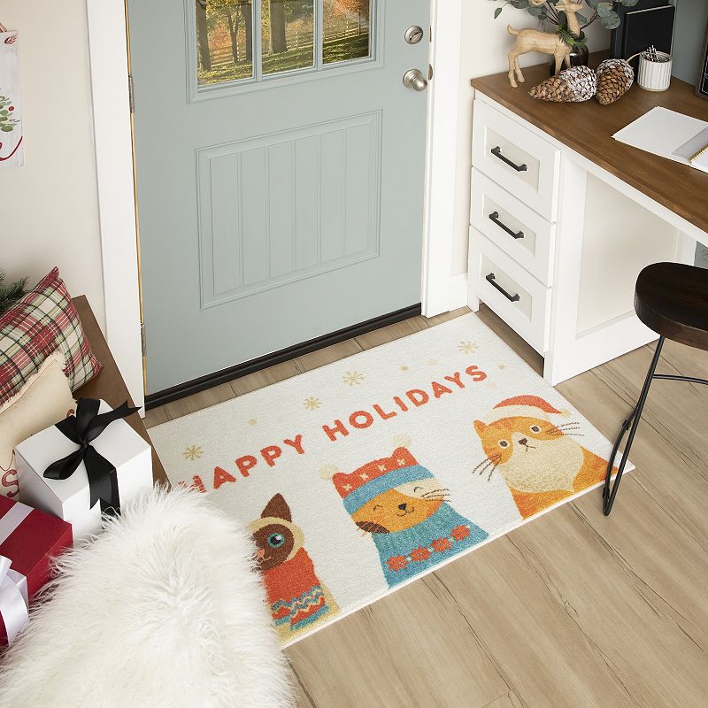 Mohawk® Home Holiday Cats Rug