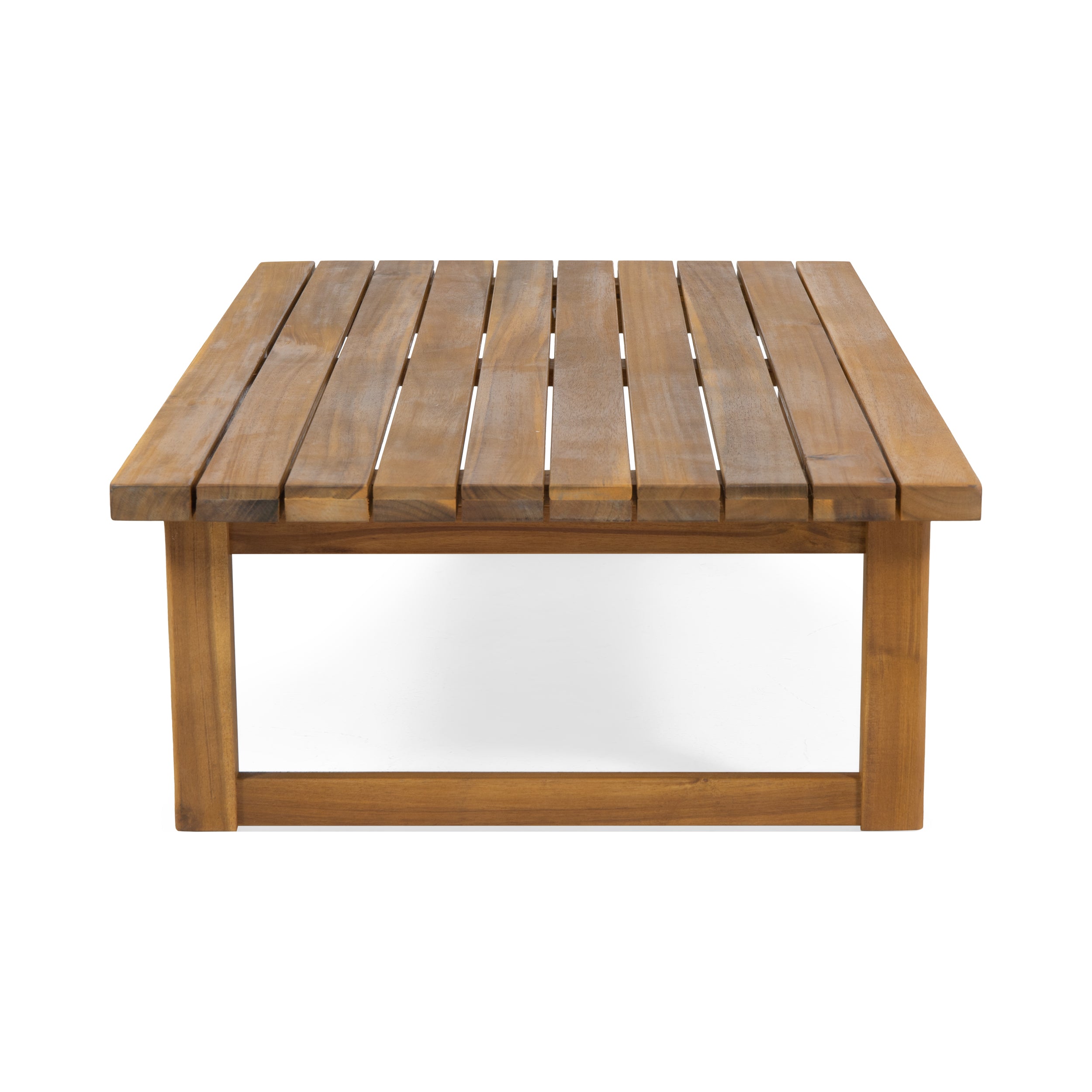 Kedan Outdoor Acacia Wood Coffee Table