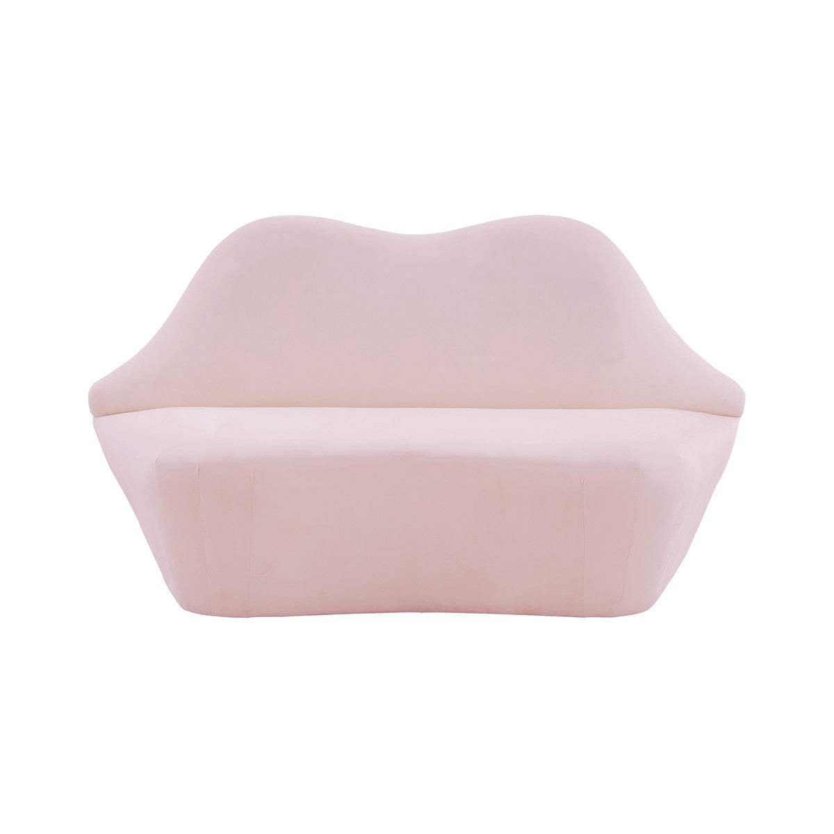 Lips Hot Velvet Settee in Various Colors