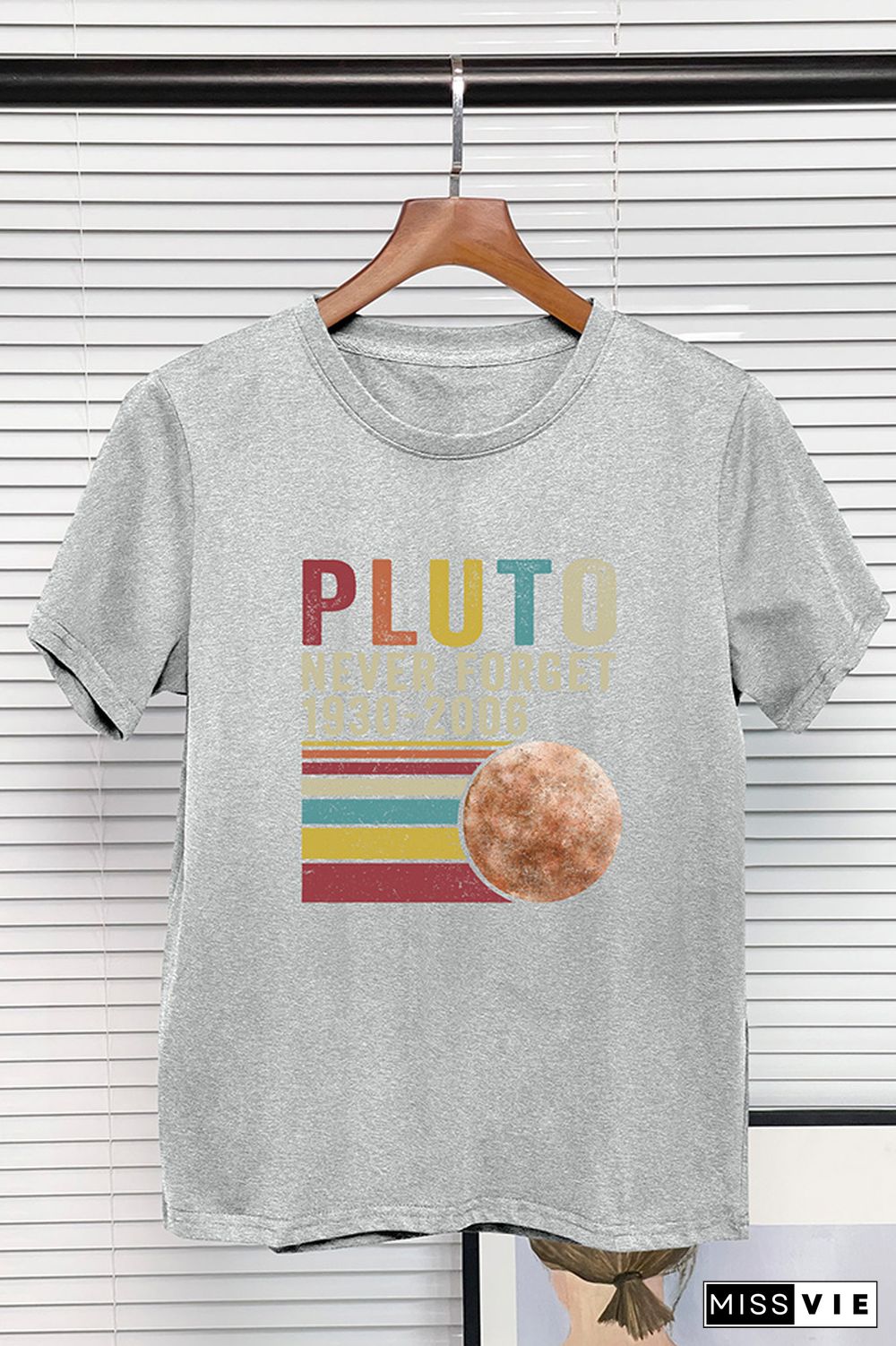 Pluto Never Forget Graphic Tee