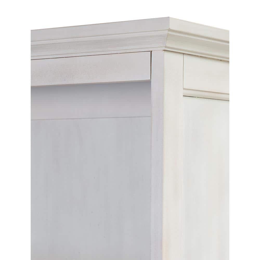 Home Decorators Collection Chennai 25 in W Linen Cabinet in White Wash