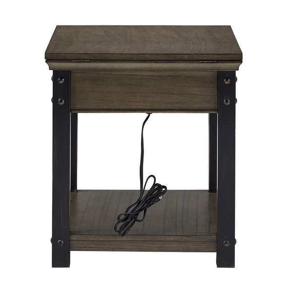 Richter Wood End Table by iNSPIRE Q Classic