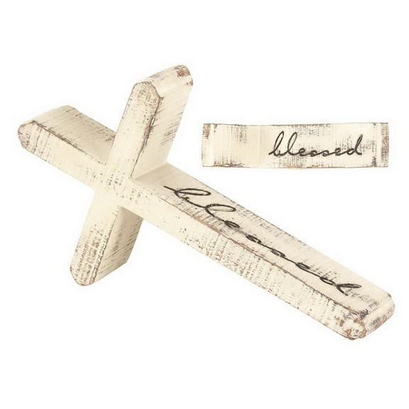 Dicksons TTCR 408 Blessed Slanted Tabletop Cross