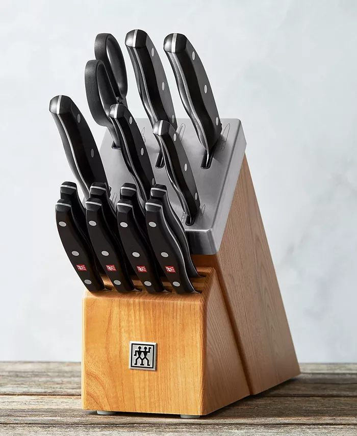 Zwilling TWIN Signature 15-Piece Self-Sharpening Knife Block Set