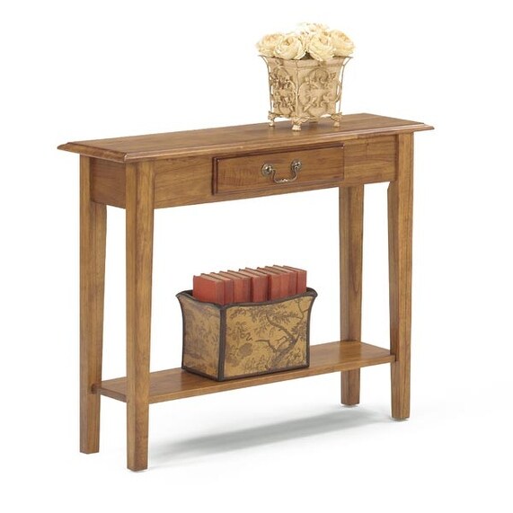 Gracewood Hollow Wood Sofa Console Table