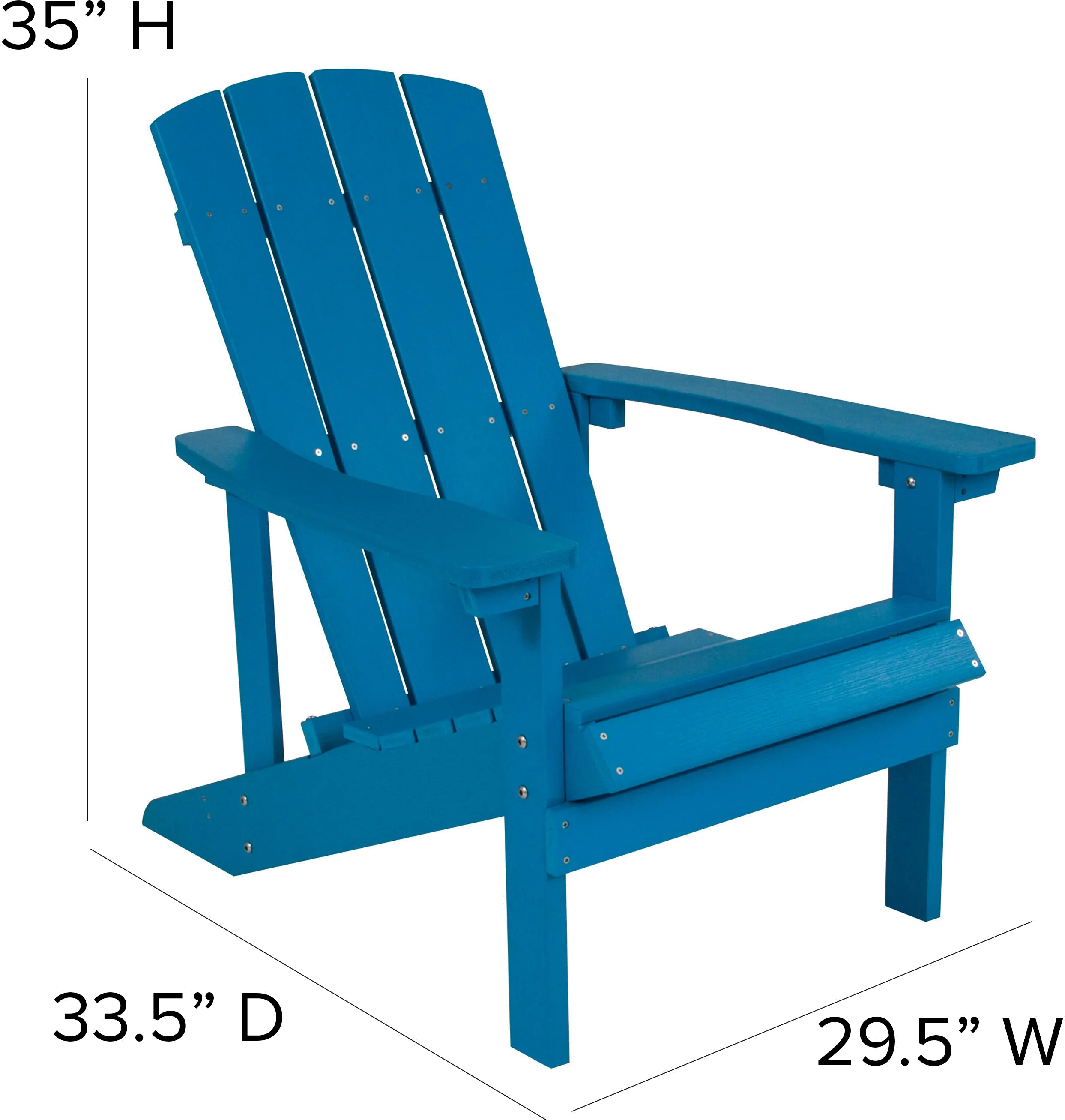 Adirondack Chair - Blue