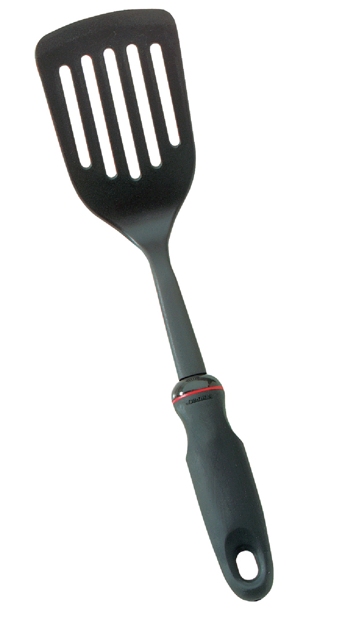 Norpro Grip-EZ Slotted Nylon Spatula Turner Black