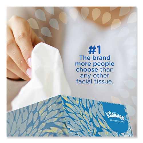 Kimberly-Clark Kleenex Boutique White Facial Tissue | 2-Ply， Pop-Up Box， 95 Sheets