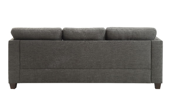 Acme 52405 Laurissa Sofa w/4 Pillows  Light Charco...