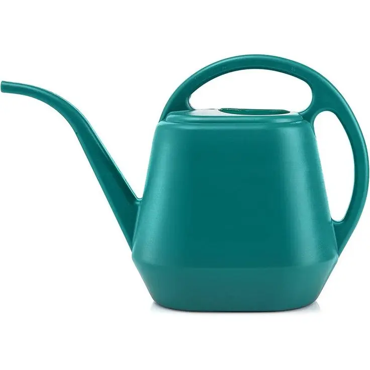 Latest Design Top Quality Pure Iron Dark Green Powder Coated Indoor and Outdoor Watering Can For Garden Usage