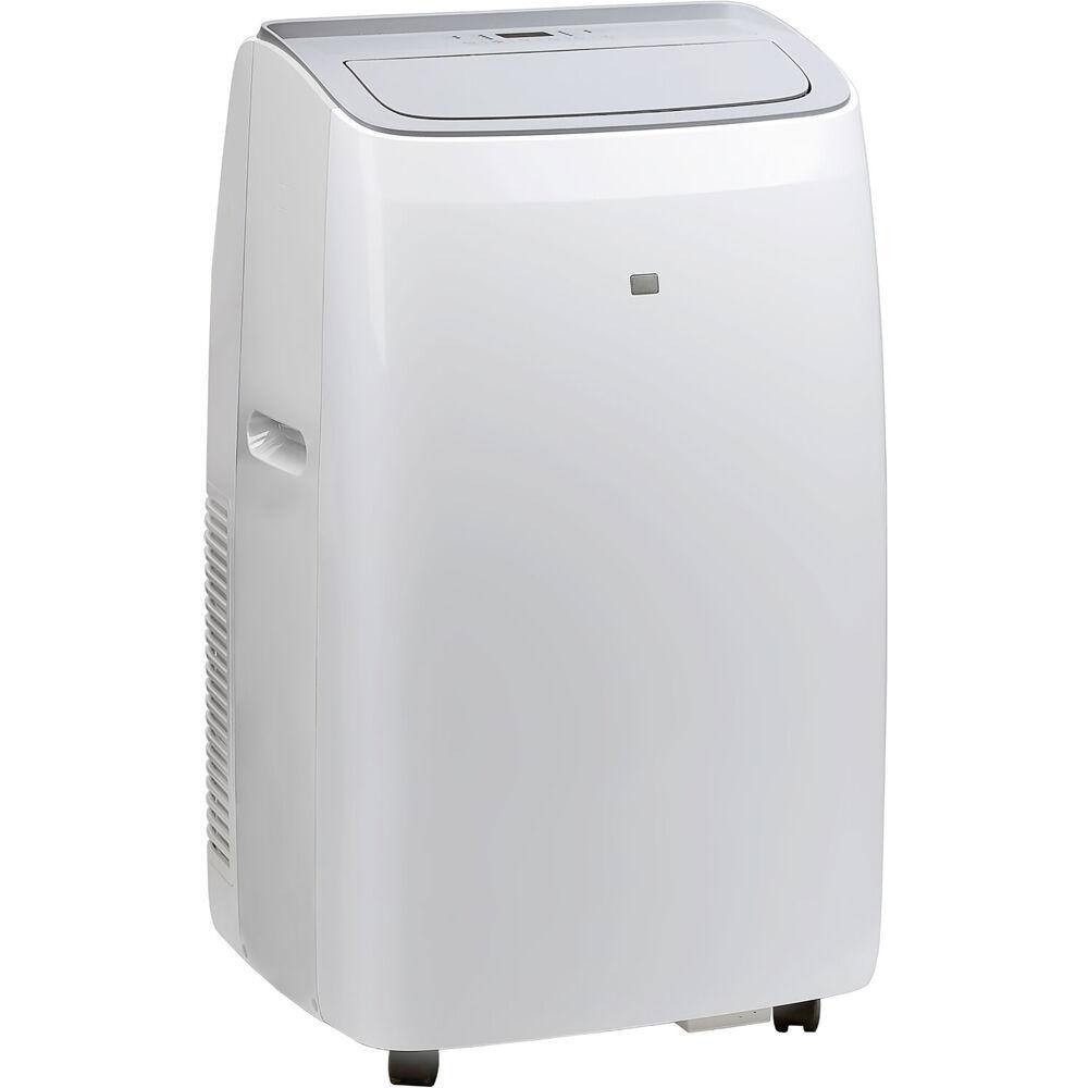 Arctic Wind 14000 BTU 10000 BTU DOE Portable Air Conditioner with Wheels 550 Sq. Ft. LED Display Auto Restart 3-Speeds in White 2AP14000A