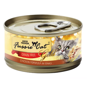 Fussie Cat Premium Chicken Formula In Gravy Cat Food， 2.82-oz