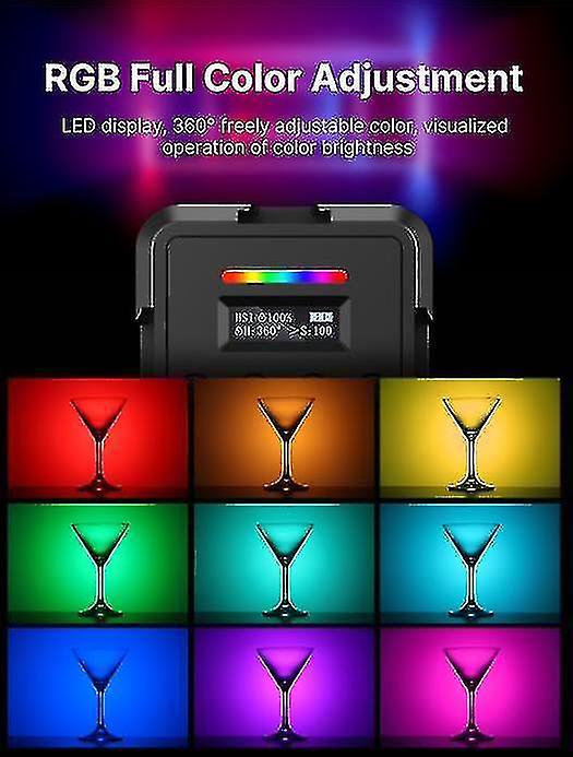 Ulanzi Vl49 Rgb Video Light Led Photo Light With 2000mah Battery Cri 95+ 2500-9000k Portable Dimmabl