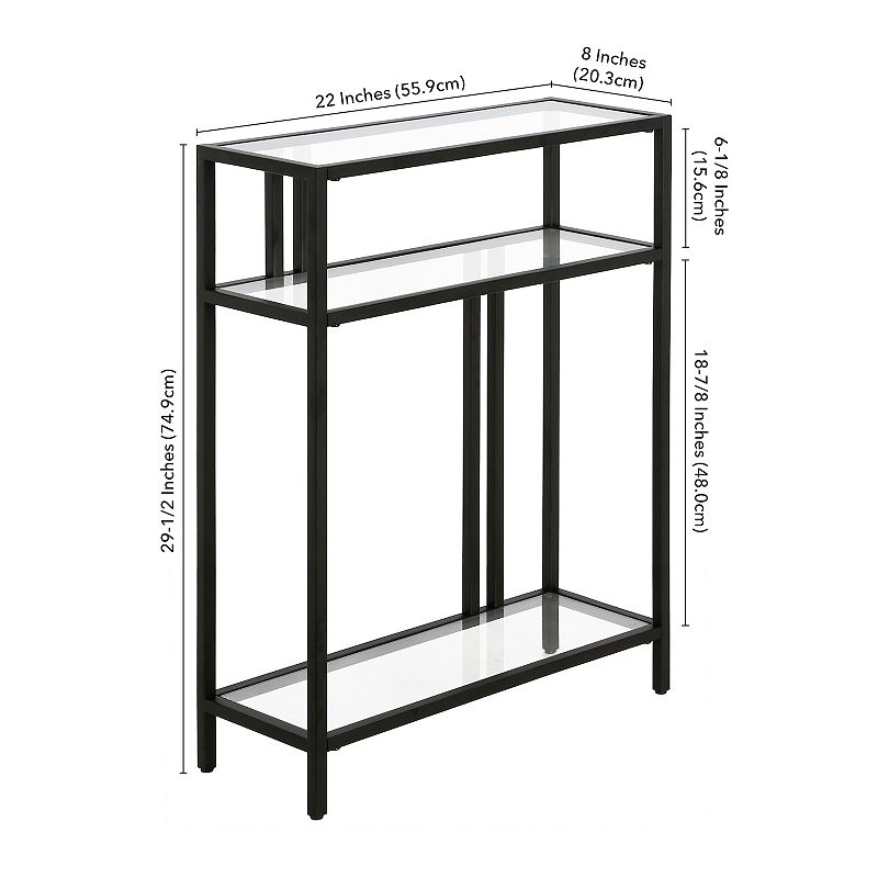 Finley and Sloane Cortland Rectangular Console Table