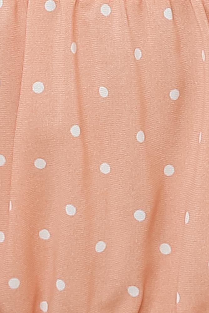 Little Ditty Crop Top Peach