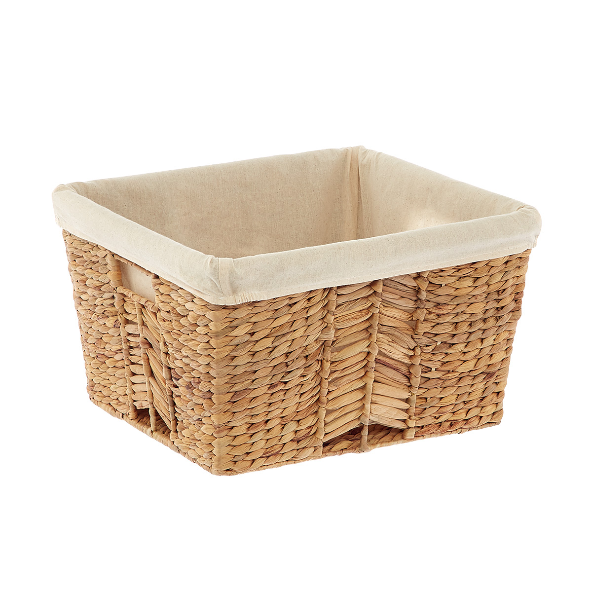 Water Hyacinth Mixed Weave Storage Bins