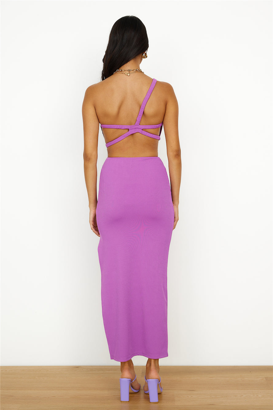 Sandy Retreats Maxi Dress Purple