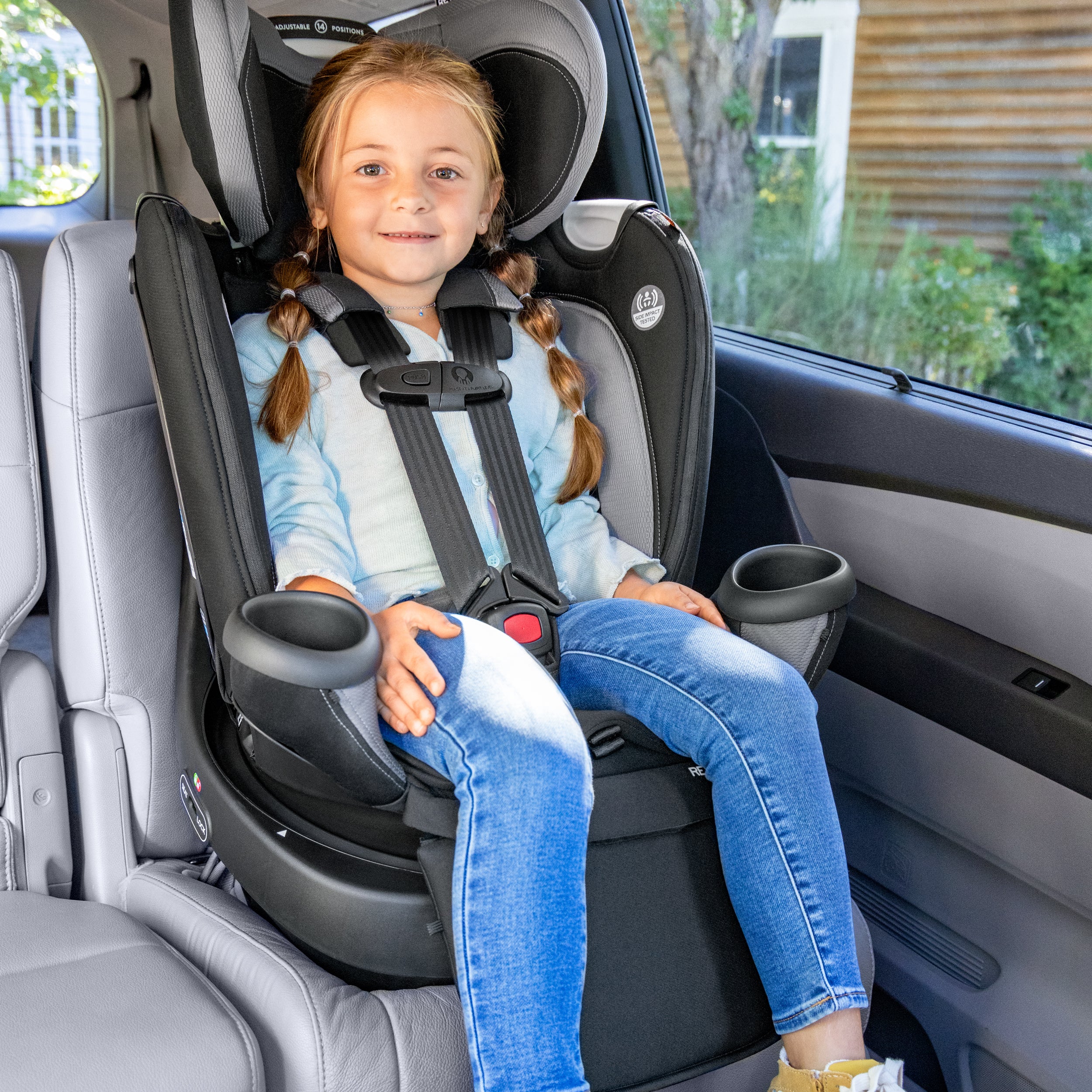 Revolve360 Extend Rotational All-in-One Convertible Car Seat with Quick Clean Cover