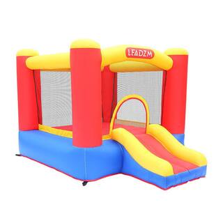 Karl home Inflatable Bounce House with basketball hoop and Blower 819119922093