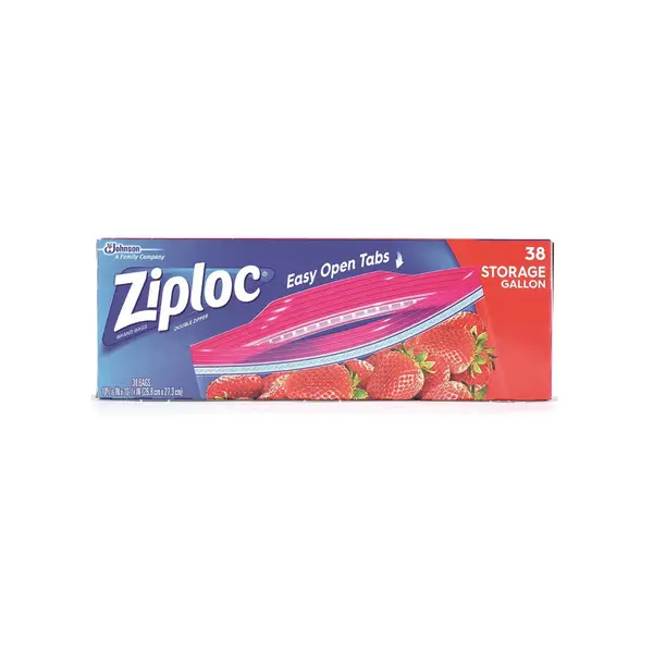 Ziploc 38-Count 1 Gallon Double Zipper Storage Bags