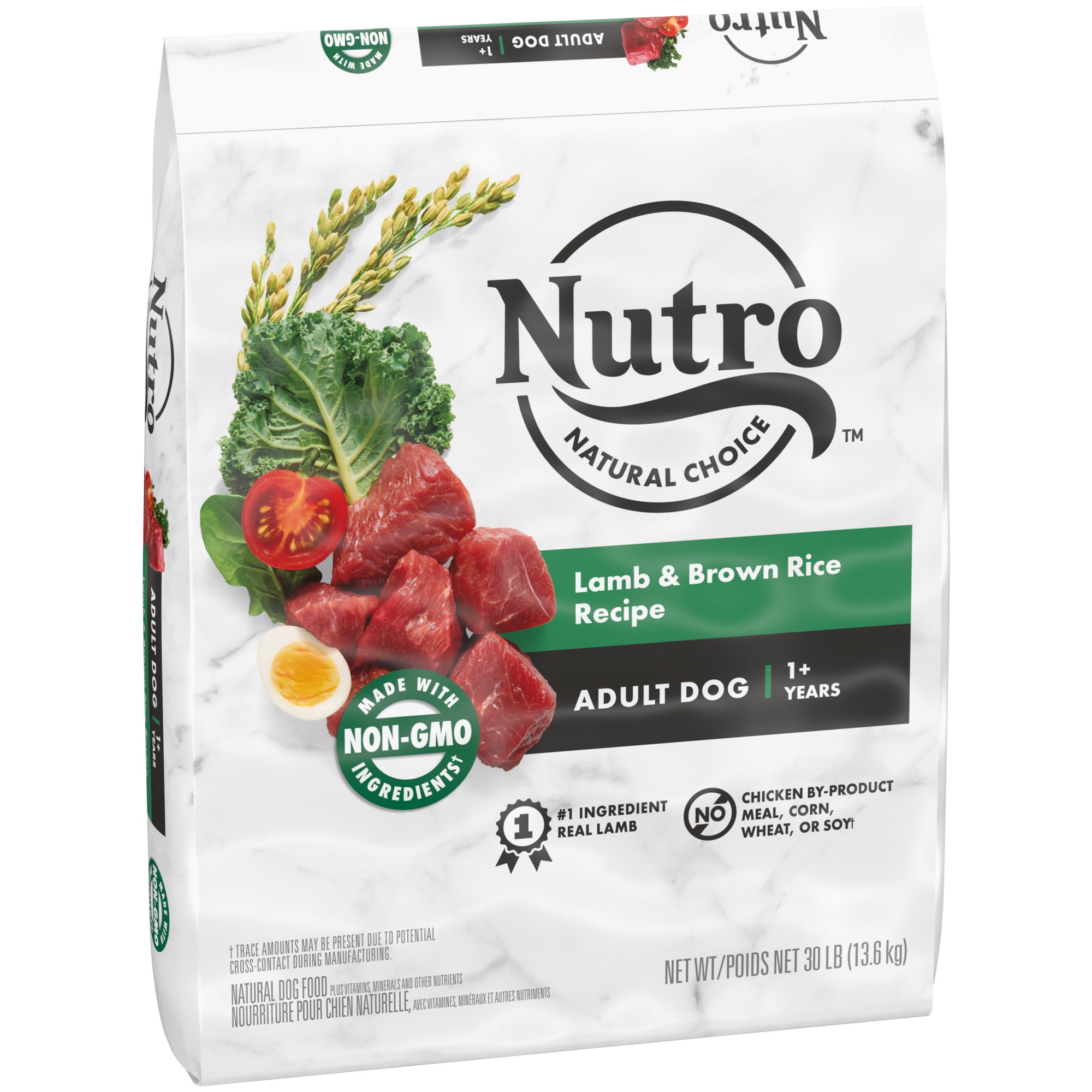 Nutro Natural Choice Lamb  Brown Rice Recipe Adult Dry Dog Food， 40 lbs.