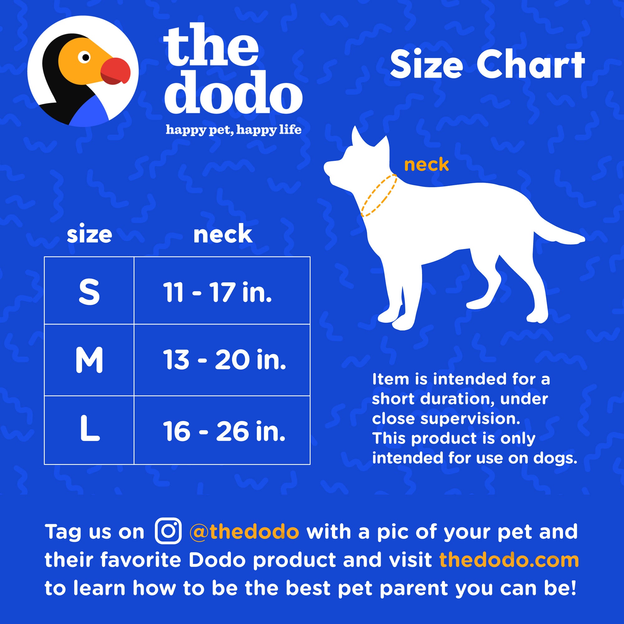 The Dodo Pet Bandanas Everyday Pet Apparel， Cute Doggy Clothes Tie-on One Size