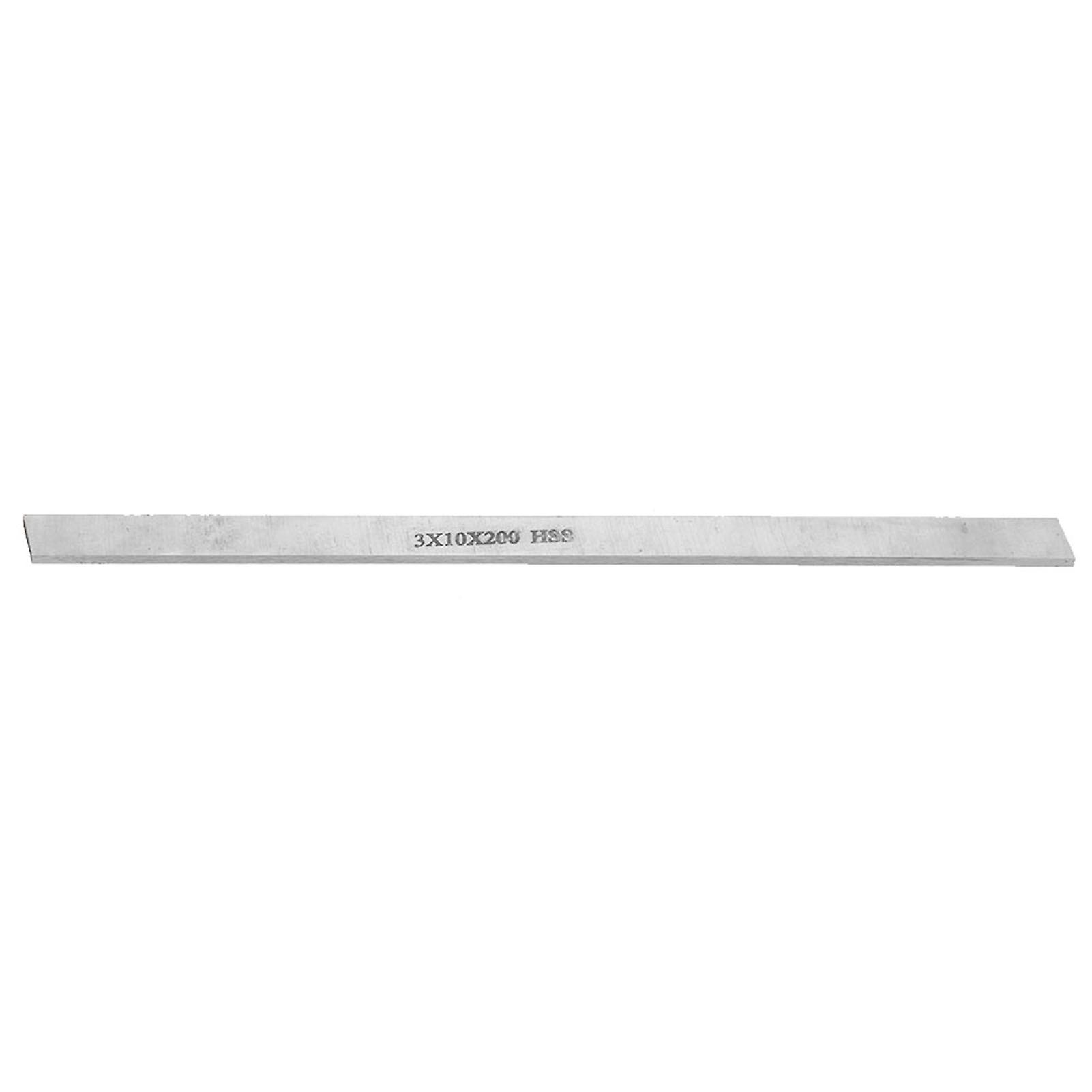 Hss High Speed Steel Lathe Turning Tool Square White Steel Bar Strip (3*10*200mm)