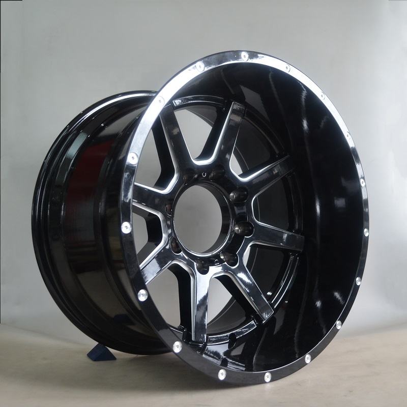 Black 4x4 Offroad Wheel Passenger Car Wheels 18~22 inch 5x139 oy Rims New Arrival