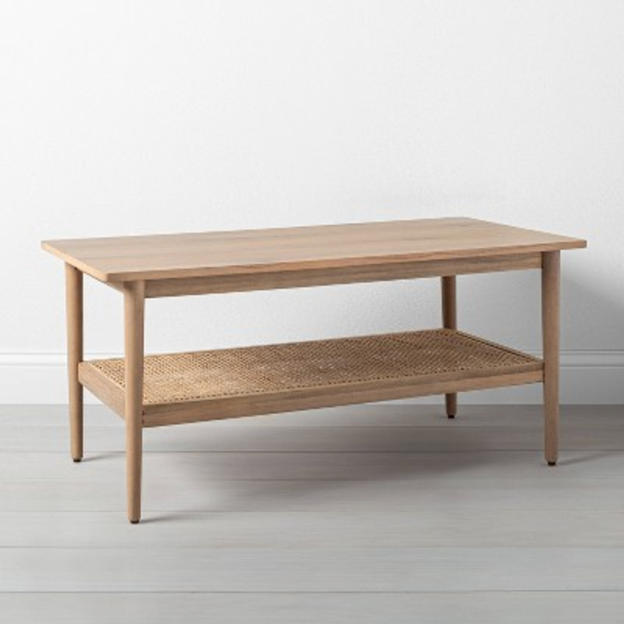 Wood and Cane Coffee Table Natural - Hearth and Hand with Magnolia