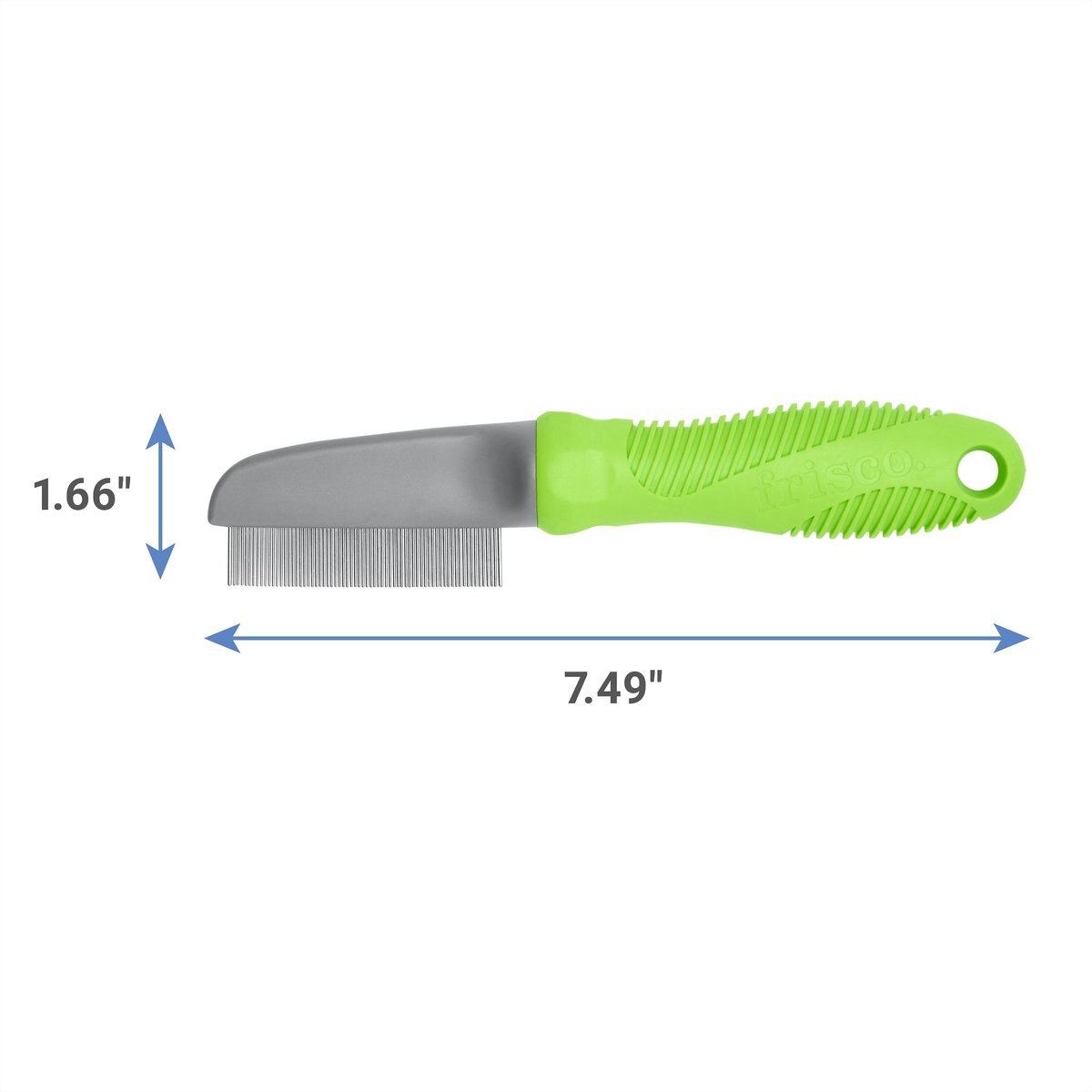 Frisco Single-Row Flea Comb for Cats and Dogs